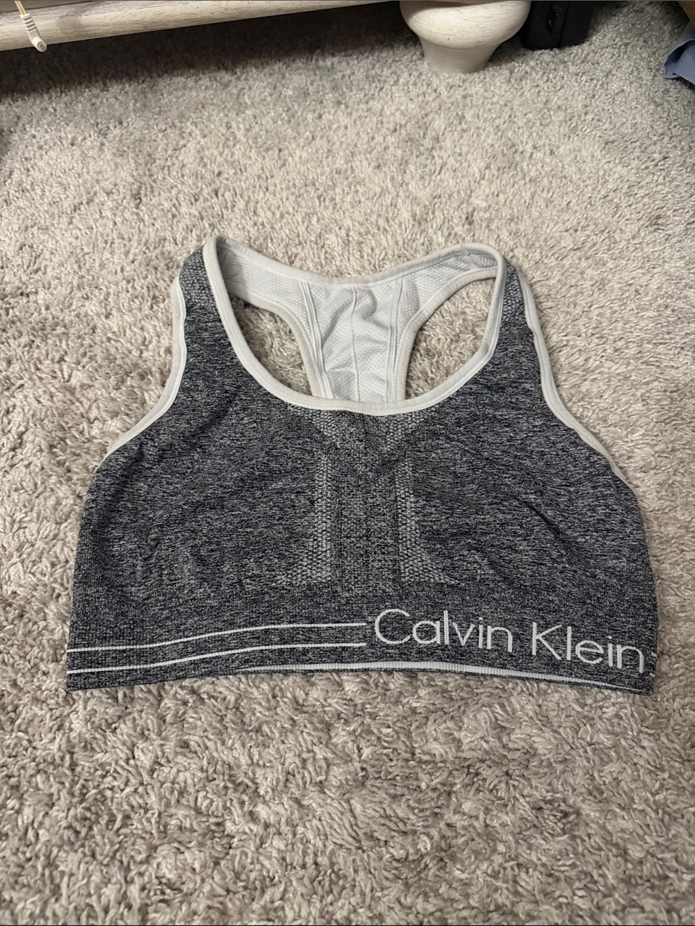 Calvin Klein Performance Reversible Racerback Sports Bra